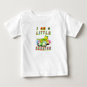 Camiseta Para Bebê Eu Sou Um Pouco Eggstra