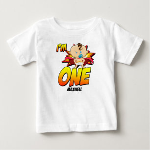 Camiseta Para Bebê Eu sou um super-herói