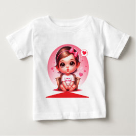 Camiseta Para Bebê Eu sou uma FOFOQUEIRA