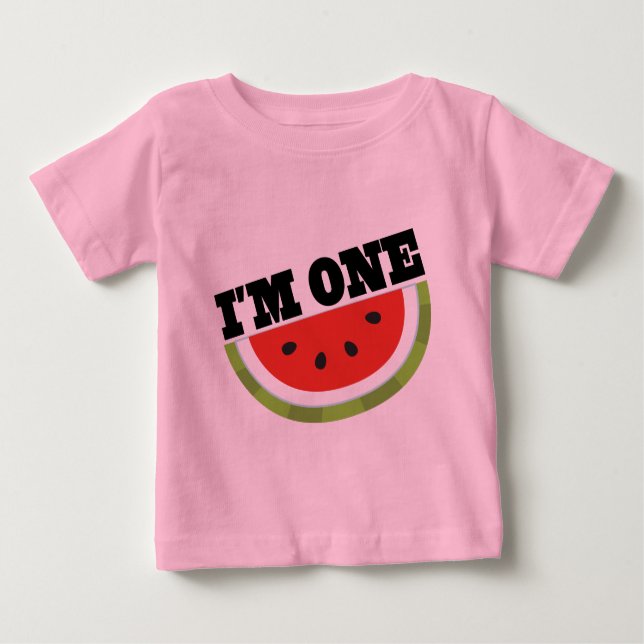 Camiseta Para Bebê Eu sou uma ideia do presente de aniversário (Frente)