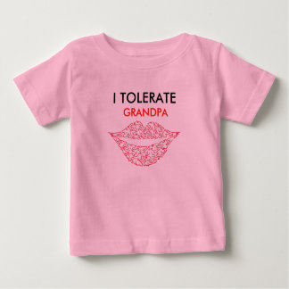 CAMISETA PARA BEBÊ EU TOLERO, VOVÔ