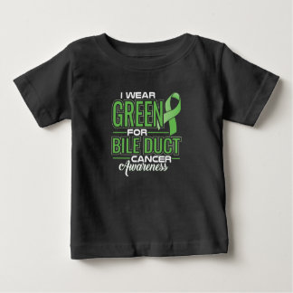 CAMISETA PARA BEBÊ EU VISTO VERDE POR SENSIBILIZAÇÃO PARA CANCERES DE