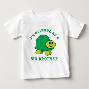 Camiseta Para Bebê Eu vou ser um grande irmão T-Shirt