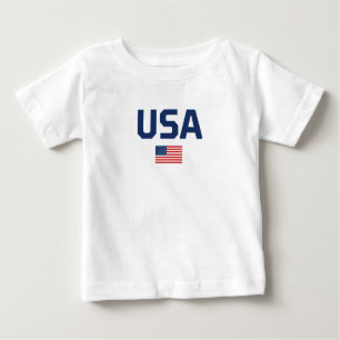 CAMISETA PARA BEBÊ EUA