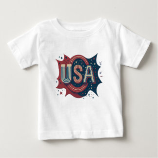 CAMISETA PARA BEBÊ EUA