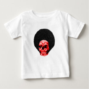 Camiseta Para Bebê Exemplo De Crânio Vermelho Afro MUSEUM Zazzle Gif