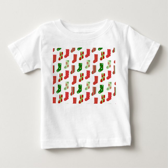 Camiseta Para Bebê Existências de Natal (Frente)