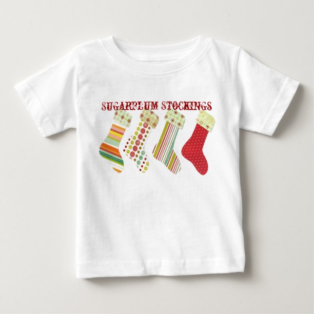Camiseta Para Bebê Existências de Sugarplum (Frente)