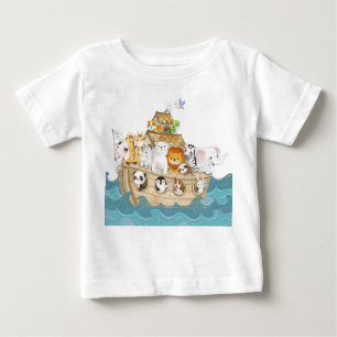 Camiseta Para Bebê Expedição na Arca de Noé