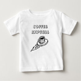 Camiseta Para Bebê Express de café