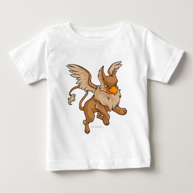 Camiseta Para Bebê Eyrie Brown (Frente)