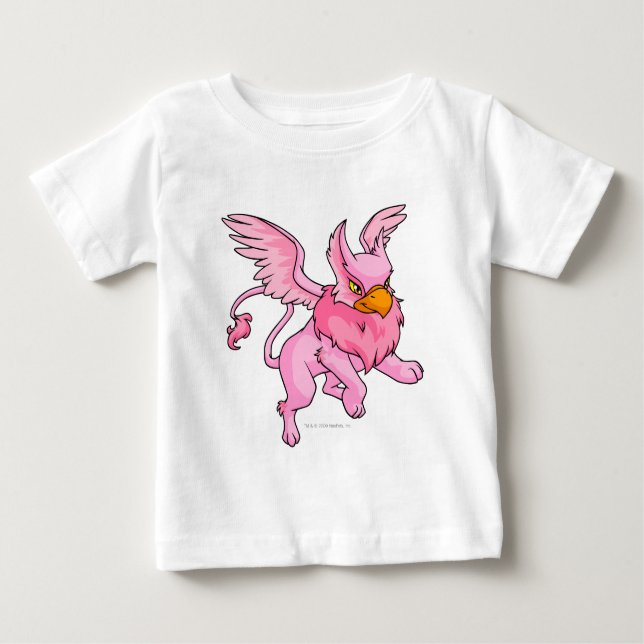 Camiseta Para Bebê Eyrie Pink (Frente)