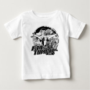 Camiseta Para Bebê F-14 Tomcat Baby Romper T-Shirt