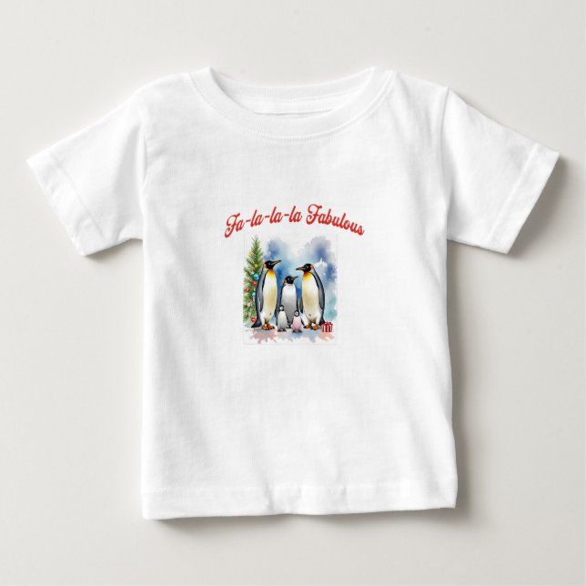 Camiseta Para Bebê Fa la fabulosa (Frente)