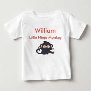 Camiseta Para Bebê Faça seu próprio Apelido de Personalização de