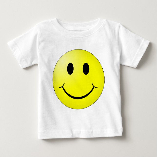 Camiseta Para Bebê Face (Frente)
