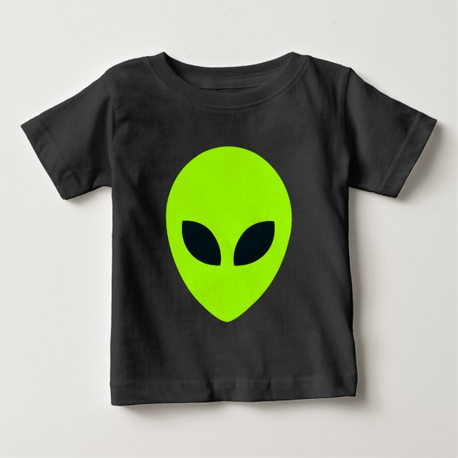 CAMISETA PARA BEBÊ FACE ALIENÍGENA (Frente)