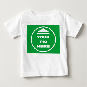Camiseta Para Bebê FÁCIL! Baby Fine Jersey T-Shirt - Branco - Persona