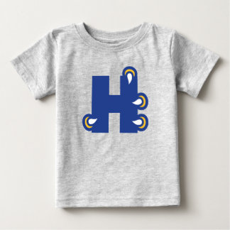 Camiseta Para Bebê Faculdade Hilbert H
