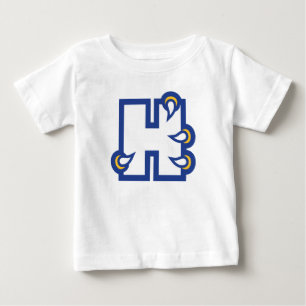 Camiseta Para Bebê Faculdade Hilbert H