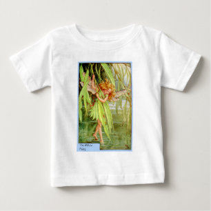 Camiseta Para Bebê Fada de Árvores Selvagens