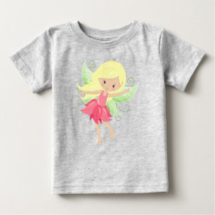 Camiseta Para Bebê Fada De Floresta, Fada Fácil, Fada Mágica, Cabelo 