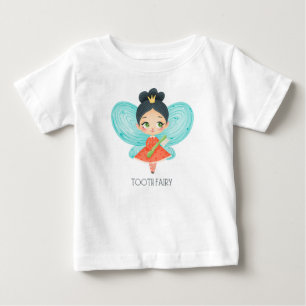 Camiseta Para Bebê Fada dos dentes
