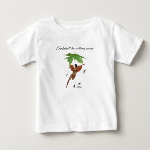 Camiseta Para Bebê Fada Fácil Wirth Brown Wings Bebês T-Shirt