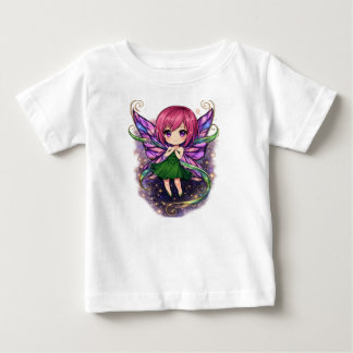 Camiseta Para Bebê Fada fofa 