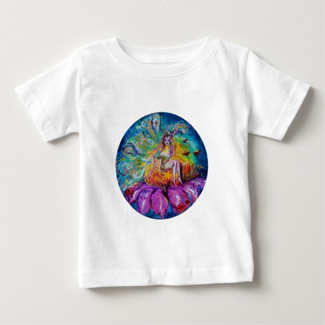 CAMISETA PARA BEBÊ FADA NA NOITE (Frente)