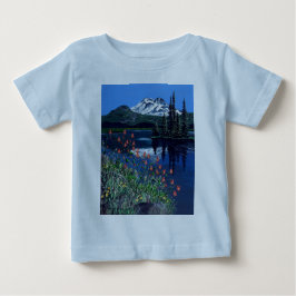 Camiseta Para Bebê Faíscas