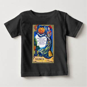 Camiseta Para Bebê Fallout Observem o Halloween