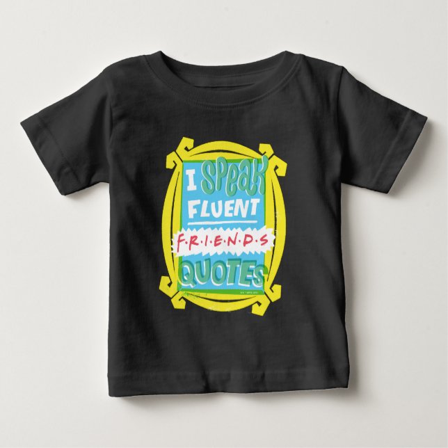 Camiseta Para Bebê Falo Coisas Fluent FRIENDS™ - Peephole (Frente)