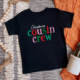 Camiseta Para Bebê Família de Combinação de Tripulação do Primo de Na