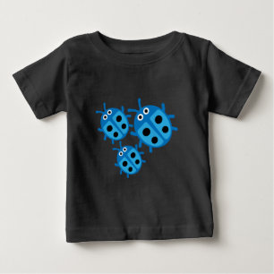 Camiseta Para Bebê Família de Crianças Esponteiras Cuecas