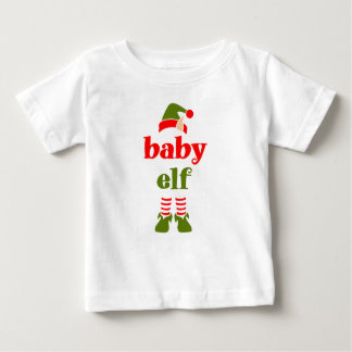 Camiseta Para Bebê família do bebê elf que corresponde ao natal bebê 