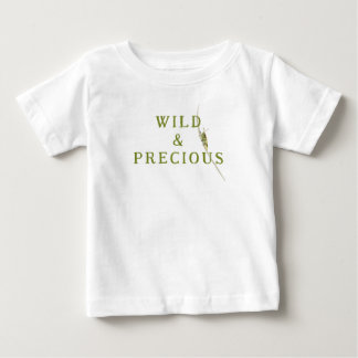 Camiseta Para Bebê Família Selvagem e Preciosa do Gafanhoto
