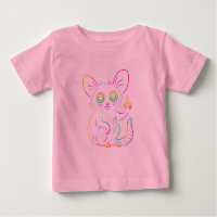 Fantasia de Chinchila Neon – Desenho de Animal Col