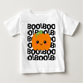 Camiseta Para Bebê Fantasia de Halloween Abóbora, Dia de Ação de Graç