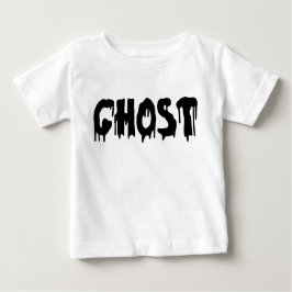 Camiseta Para Bebê Fantasma