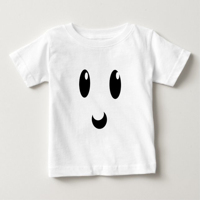 Camiseta Para Bebê Fantasma Custa (Frente)