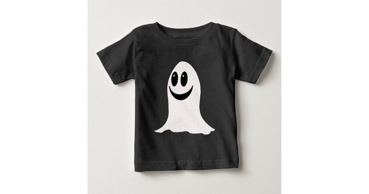Camiseta Básica Ghost Happy Halloween Desenho Fantasma Blusa