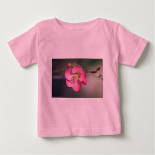 Camiseta Para Bebê Farinha Rosa Perfeita