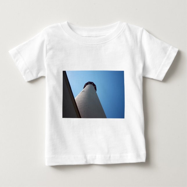 Camiseta Para Bebê Farol Ponto Cabo May (Frente)