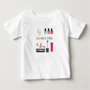 Camiseta Para Bebê Fato de camponesa