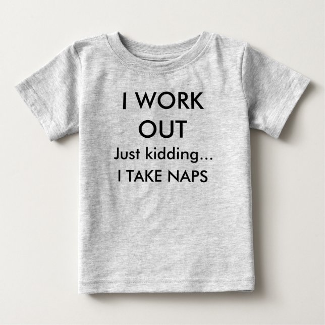 Camiseta Para Bebê Fato De Futebol De Bebê - Eu Faço... Apenas Brinca (Frente)