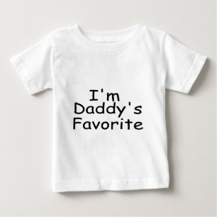 Camiseta Para Bebê Favorito de Daddys
