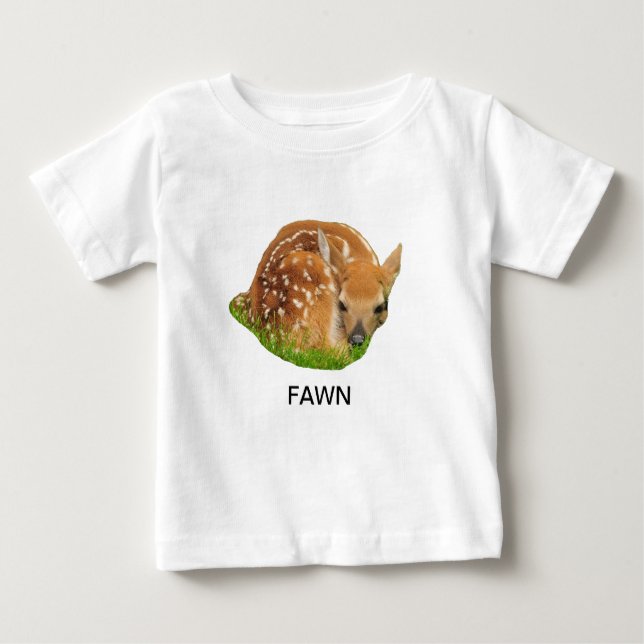 Camiseta Para Bebê Fawn Shirt (Frente)