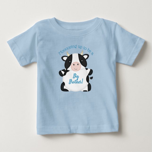 Camiseta Para Bebê Fazenda Chá de fraldas (Frente)
