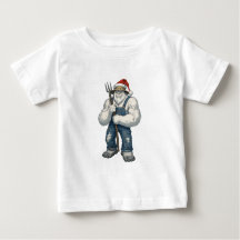 Fazendeiro do Yeti Abominável Snowman Natal Divert